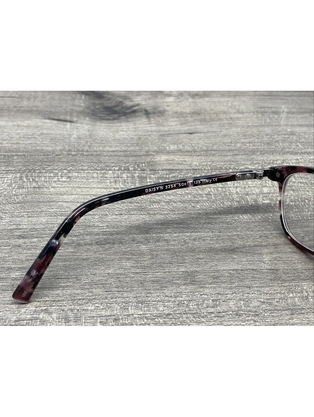 Warby Parker DAISY N 3254 Eyeglasses 50-15-135 Burgundy Tortoise Acetate Frames